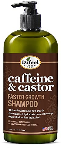 Difeel Coffein & Castor Faster Growth Shampoo, 1 Liter