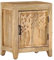vidaXL Mangoholz Massiv Nachttisch Vintage Nachtschrank Nachtkonsole Nachtkommode Schlafzimmer Schrank Kommode Beistelltisch 40x30x50cm