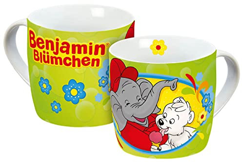 Tasse Benjamin Blümchen mit Bär 250ml 14016 Bunt