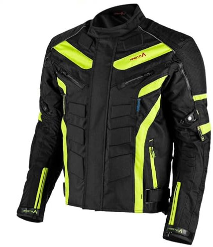 ARISTA CHAQUETA DE MOTO BLACK INTERPERIE CORDURA (M)