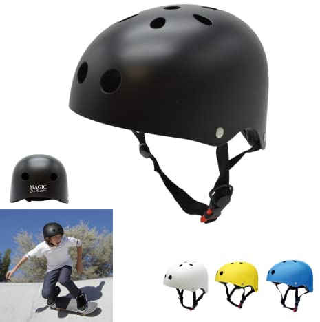 MAGIC SELECT Casco Patinaje/Scooter/Bici/Patinete, Talla M