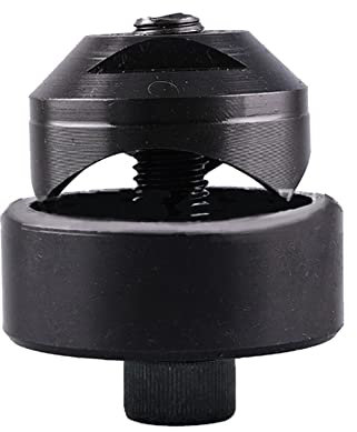 45 mm Blechlocher Lochschneider Lochstanzer für Spültischarmaturen, Blech, Metall, Stahlplatte, Edelstahl, Sechskant-Sockel