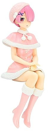Furyu Re:Zero Starting Life in Another World Statuette PVC Noodle Stopper Ram Snow 14 cm