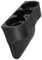 Auto Getränkehalter Becherhalter Holder Dosenhalter Kaffeehalter Flaschenhalter Mittelkonsole Fahrersitz Beifahrersitz Rücksitz (Schwarz)