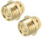 PATIKIL Valvola di scarico serbatoio compressore d'aria, confezione da 2, G 1/4'' in ottone, pezzo di ricambio per valvola di scarico compressore d'aria