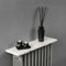 LINEA OGGI TABLETTE DE RADIATEUR - 1 SHELF - MARBRE DE CARRARE NATUREL - 20X50 EP 2 CM POLI - CLASSIQUE - ÉTAGÈRE DE RADIATEUR OU MURALE