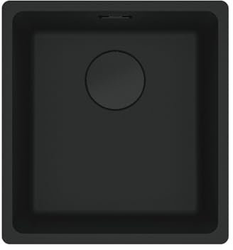 Franke Maris MRG 110-37 Black Matt Collection 125.0683.232 - Fregadero de granito