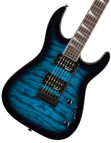 Jackson JS Series JS20 DKQ 2PT Transparent Blue Burst - E-Gitarre
