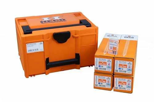 HECO Aktionskoffer CombiConnect, HT-plus CombiConnect 8,5 x 190, HT-plus CombiConnect 8,5 x 215, Langbits HD-40 70mm, in Systainer3 M237