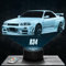 Nachttischlampe Auto Skyline GTR R34 Miniatur-Sammlungsdekoration, Geschenkidee für Männer Skyline GTR R34 Nachtlicht für Erwachsene, Deko für das Schlafzimmer, originelle geschenkidee für Auto-Fans.