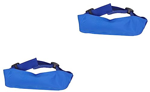 minkissy 2st Sommer- -stirnband Kühlendes Stirnband Kopf Eisbeutel Blue