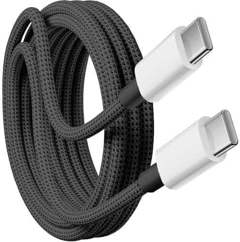 KP TECHNOLOGY 60W Fast Charger Cable for iPad 2025, iPad Pro/Air 11 & 13 (2025/2024), / iPhone 17 Series / 16e / 16 Series / 15 Series/Plus/Pro/Pro Max (BLACK, 1M)