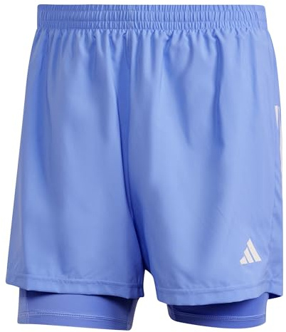 Adidas Herren Own The Run Climacool 2in1 Short, Blue Fusion, L