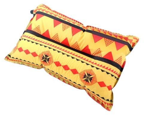JEWEDECO Almohada Hinchable Viaje Inflable Automática Almohada Portátil Excursiones