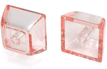 XDA Profil-Tastenkappen, mechanische Tastatur, 1U, 1,4 mm Dicke, transparente Tastenkappen, maßgeschneidert für Gaming-Switches, Tastaturzubehör