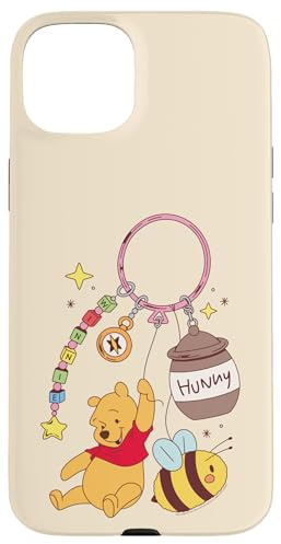 Disney Winnie the Pooh Fashion Bag Charm Case for iPhone 15 Plus