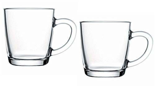 HTI Basic Living Mug Set of 2 Tea Glasses Boxed as New