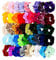 20 Stück Haargummis Samt Haar Scrunchies Gummibänder Bunte Elastischer Haarbänder für Mädchen Damen Haarschmuck