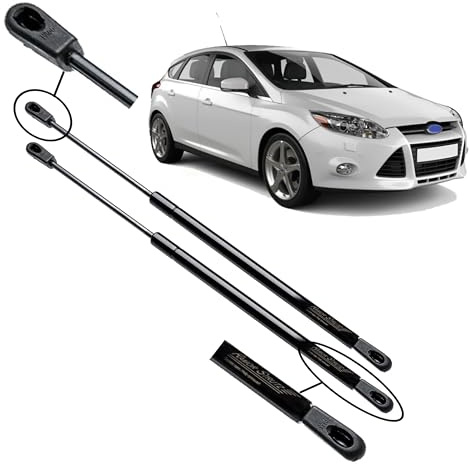 Ramor Strutz 2x Gasfeder Dämpfer Heckklappe Kompatibel mit Ford Focus mk3 2010-2018. Gasdruckfeder Heckklappendämpfer Ersatz für 1747492 und Andere.