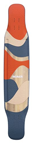 Deck Switch Longboards Beaver Flex 2 Dancing Freestyle 122cm 360° PU sidewalls 3D Graphic kicktails Grab Rails
