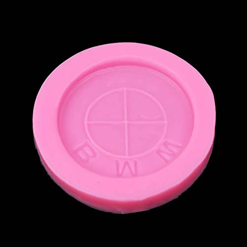 RELAND SUN KK793 Moule à gâteau en silicone avec logo de voiture