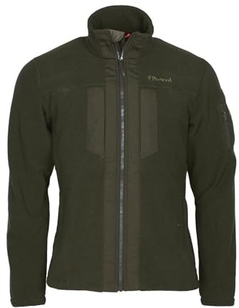 Pinewood Felpa Pile Uomo - Abbigliamento Caccia Uomo Realizzato al 100% Con Tessuti di Scarto - Giacche Trekking in Pile - Giacca Felpa Uomo per Esterno - Giacca Caccia Uomo