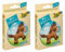folia 52905 - Filz Nähset für Kinder-Mini Filzinie, Anhänger Pferd, 11 teilig - Filznähset zur Herstellung eines selbstgenähten Anhängers (Packung mit 2)