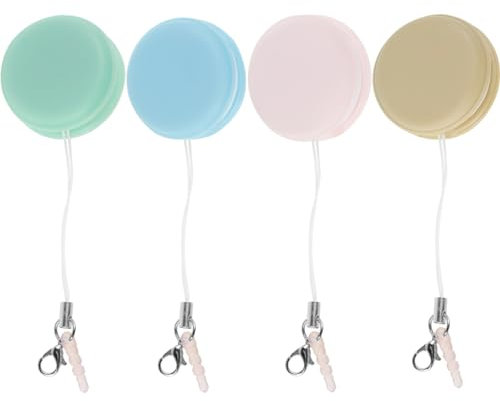 4pcs Macaron Phone Screen Cleaner Macaron Computer Screen Cleaner Wipe Touch Screen with Case Reusable Mobile Phone Screen Wipes Glasses Cleaner Cloth Cleaning Tools for Smart Phone Computer Tablet