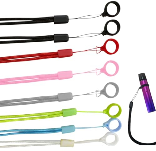 YHIJSR 8 Stück Lanyard Silikon Elektronische Zigarette, Schlüsselband, Personalisiert, Nylon Lanyards, Schlüsselbänder Für Zigarette