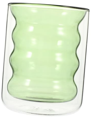 Alipis Doppelwandiges Caterpillar-glas Teebecher Aus Milchteetassen Aus Glas Trinkgläser Aus Glas Coole Kaffeetasse Lesezeichen Rubbel Tassen Trinken Trinkbecher Kind Kaltes Gebräu