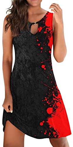 Deals of The Day Lightning Deals Meerjungfrau Rock Damen Hüfttuch Pirat Kleid Rot Kleid Hippie Damen Italienische Kleider Für Hochzeitsgäste Kleider Party Damen Kleid Silvester