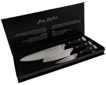 Jean Dubost - coffret de 3 couteaux MASSIF