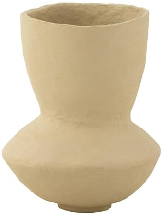 Pot en Papier Maché Archaique 55cm Naturel