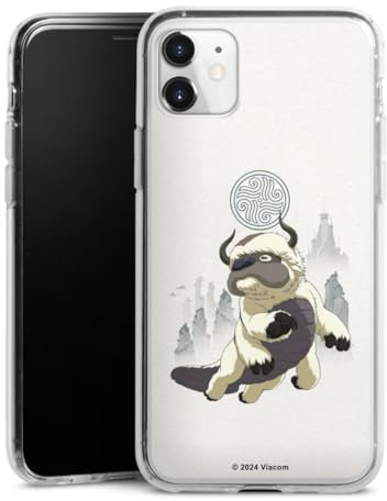 Silikon Hülle kompatibel mit Apple iPhone 11 Case transparent Handyhülle Avatar - Der Herr der Elemente Appa Offizielles Lizenzprodukt