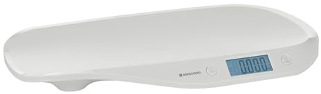 Kikka boo Babywaage Lyra LCD-Display Maßband Anti-Rutsch-Füße Tarafunktion 20 kg grau