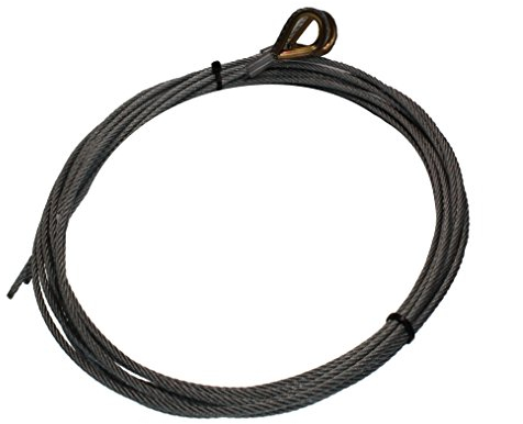 Kit suspente métallique Ø 3 mm pour ferrure N Hörmann jusqu'à hauteur 2250 mm de porte de garage sectionelle Hörmann