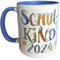 Tasse Schulkind 2025 mit Namen, personalisierte Kindertasse, Rosirosinchen