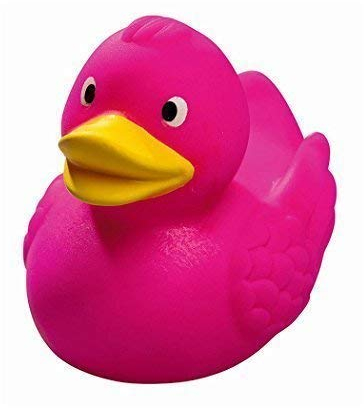 Mein Zwergenland Canard en Caoutchouc Canard en Caoutchouc Canard de Bain Bain Canard - Rose