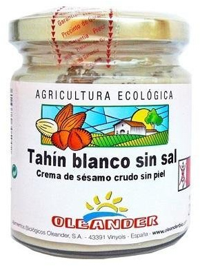 Tahini bianco non salato biologico 210 g