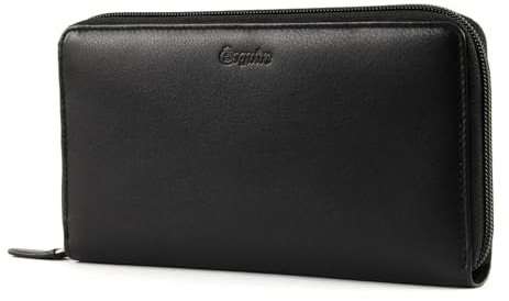 Esquire New Line Geldbörse RFID Leder 20 cm