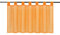Joyswahl Scheibengardine Voile Bistrogardine »Eva« Unifarbige Kurzstore Transparente Gardine Stores HxB 60x90cm Orange 1er Pack