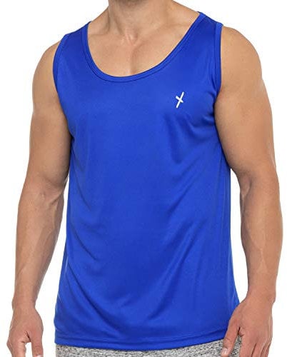 CFLEX Herren Sport Shirt Fitness Tanktop Sportswear Collection - Royal S