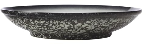 Maxwell & Williams Caviar Granite Schale Auf Fuß, Schüssel, Premium-Keramik, Granit, 25 cm, AX0300