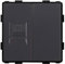 BSEED DIY 1/2 Cat6 1-Port-RJ45-Steckdosen-Netzwerk-PC Schwarz Steckdose (kleiner Standard)