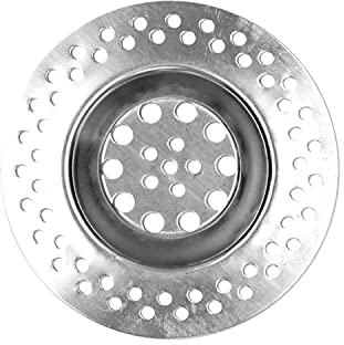 Fontastock FSKFAC001 Rejilla Filtro de Acero Inoxidable para fregaderos de Cocina, Ducha y Otros sumideros