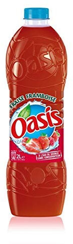 OASIS - Fraise Framboise 2L - Lot De 2 - Livraison Offerte