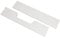 trendteam smart living - Bettseiten für Umbau zum Kinderbett - Babyzimmer - Mats - Aufbaumaß (BxHxT) 140 x 27 x 2 cm - Farbe Weiß - 197662801