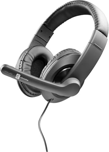 Cuffie microfono filo Cellular Line Home e Office