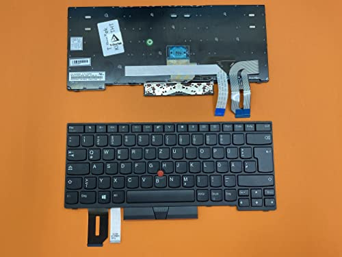 T-ProTek DEUTSCHE-Tastatur Keyboard kompatibel für Lenovo ThinkPad E480 (20KQ/20KN)