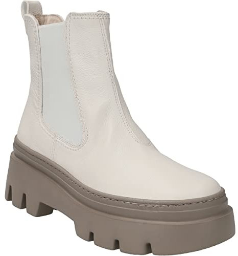 Paul Green Stiefelette 9124-032, Lack/Brush, Weiß, Damen EU 7/40,5